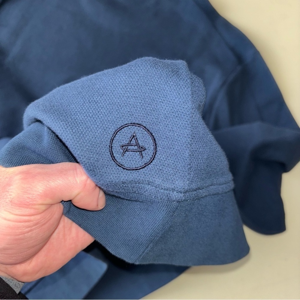 Aether Apparel Men’s Crewneck Sweatshirt Size XL Blue - Picture 6 of 8